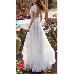 Casual Brand Sleeveless V-Neck Dress