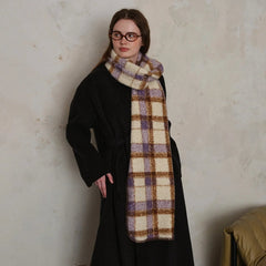 Scottish Woolen Plaid Scarf for - Autumn/Winter Shawl