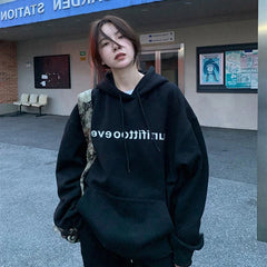 Vintage Letter Print Top