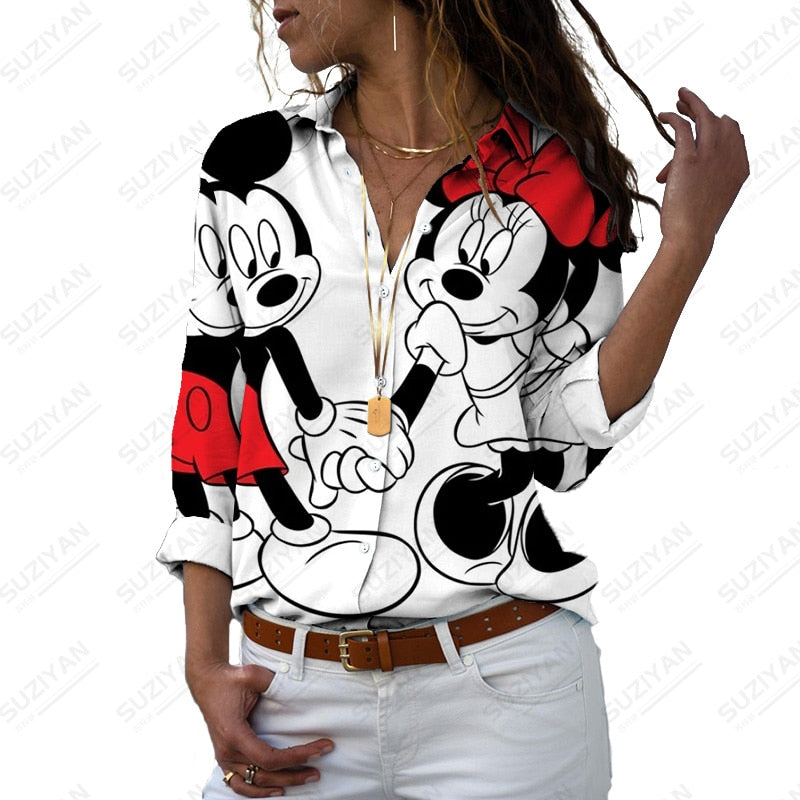 Disney Micky Mouse Long-sleeved Shirt