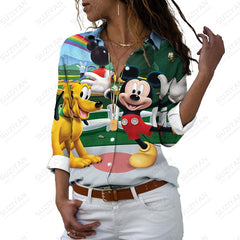 Disney Micky Mouse Long-sleeved Shirt