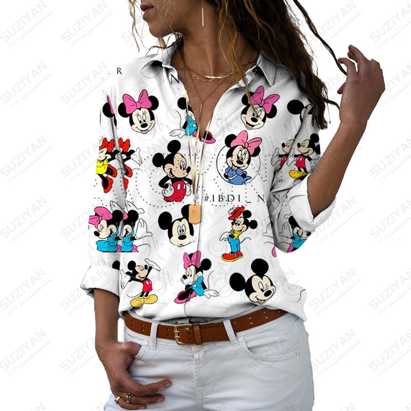 Disney Micky Mouse Long-sleeved Shirt