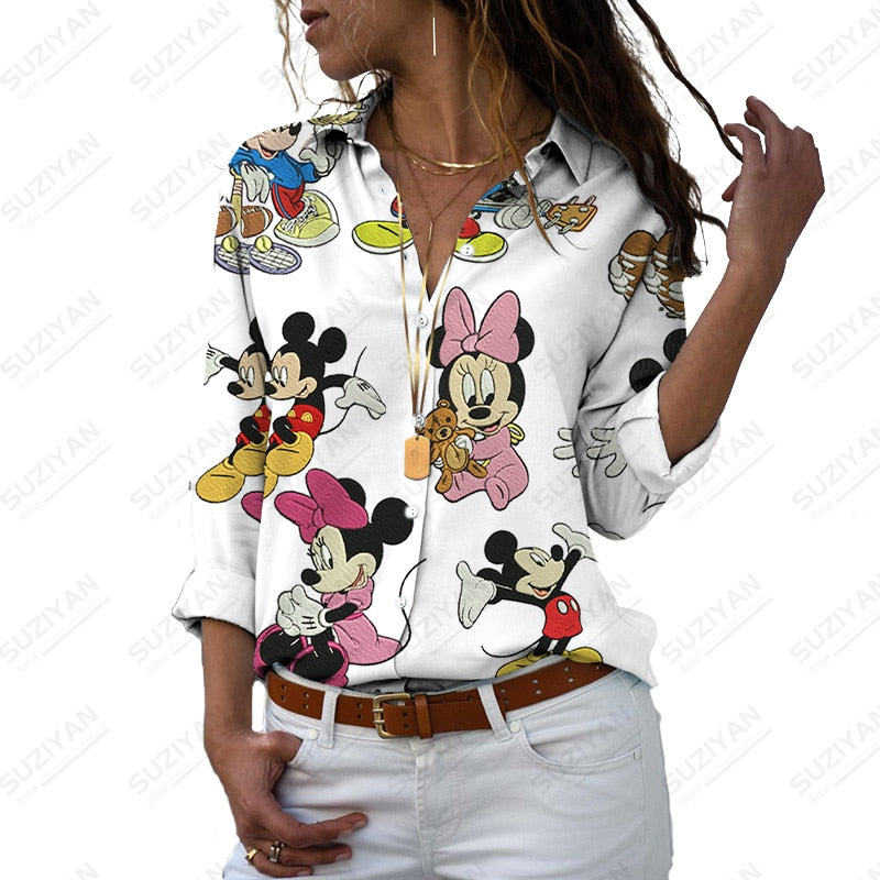 Disney Micky Mouse Long-sleeved Shirt