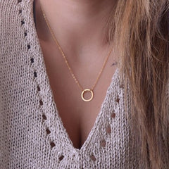 New Fashion Steampunk Cheap Round Minimalist Necklake