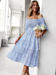 Elegant Boho Chiffon Party Beach Summer Dress