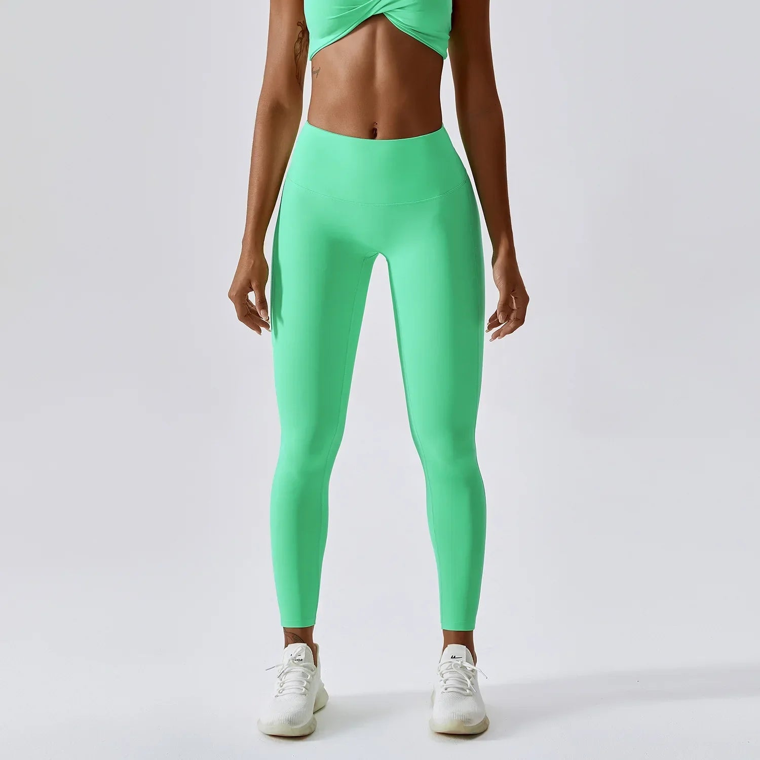 Feeling Stretch Gym Leggingss Push Up Yoga Pants High Waist Training Sports Leggings