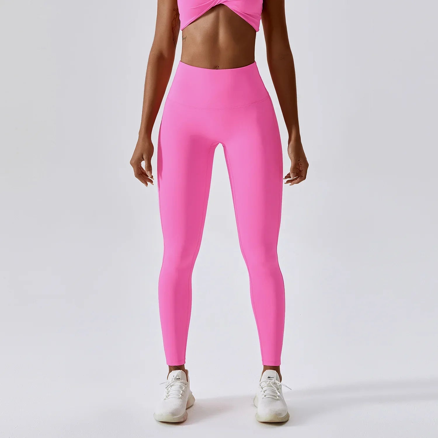Feeling Stretch Gym Leggingss Push Up Yoga Pants High Waist Training Sports Leggings