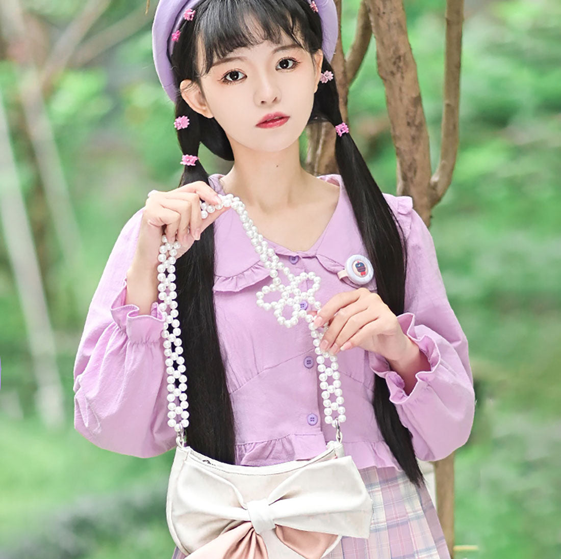 Lovely Bow knot Crossbody Bag