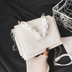 Basic Square Chain Sling Bag