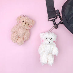 Fluffy Bear Keychain