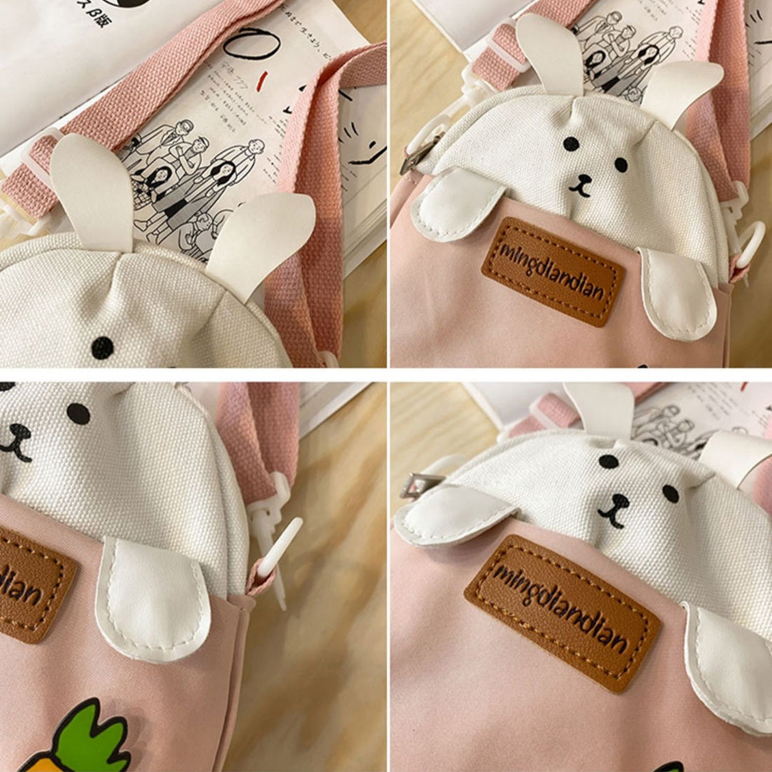 Rabbit Themed Mini Shoulder Bag