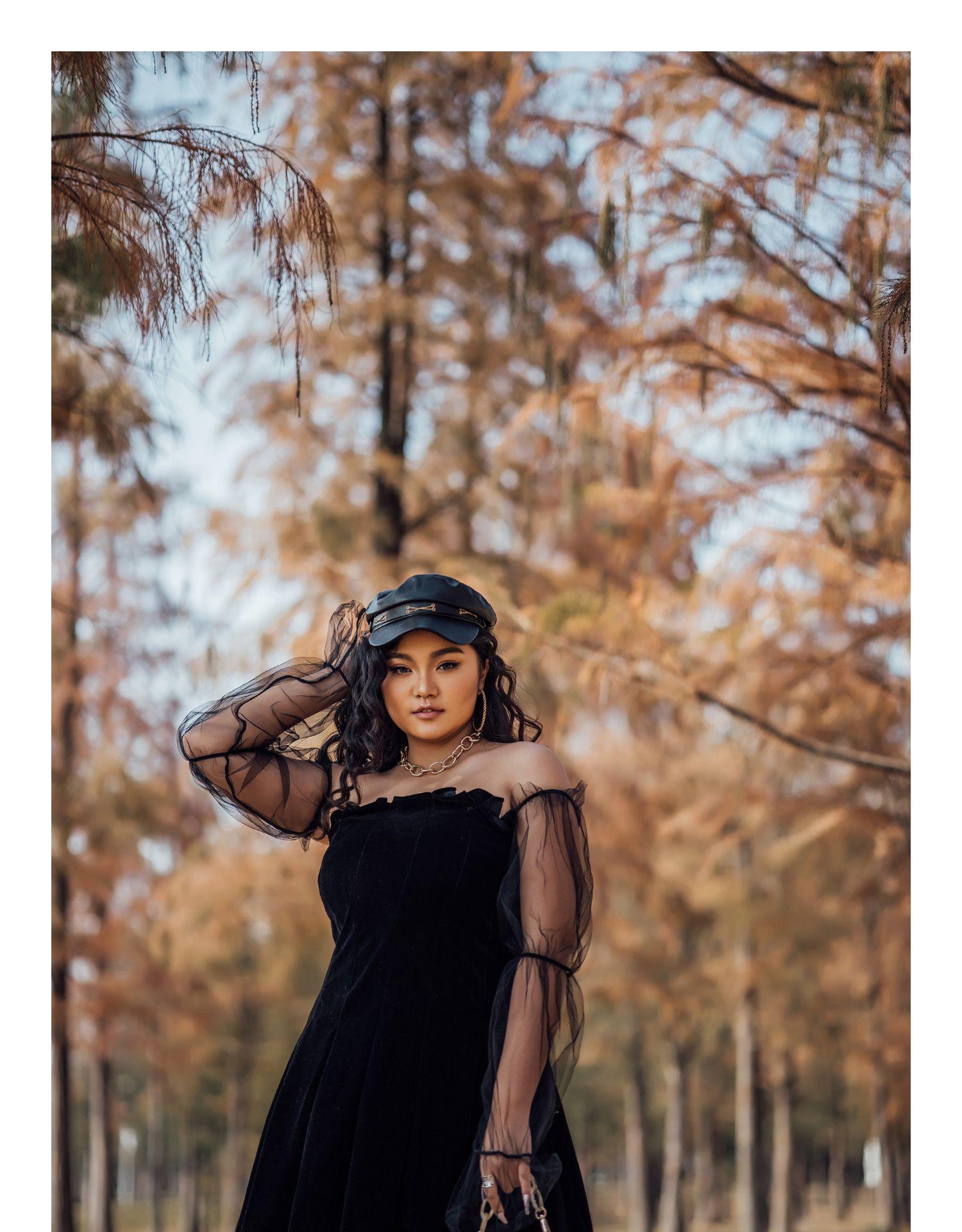 Sexy Off Shoulder Lantern Sleeve Mini Dress