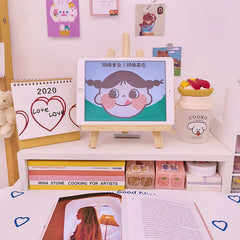 Laptop Wooden Shelf Rack