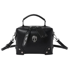 Studded Leather Punk Rock Rivet Chain Wallet Purse Crossbody Handbag