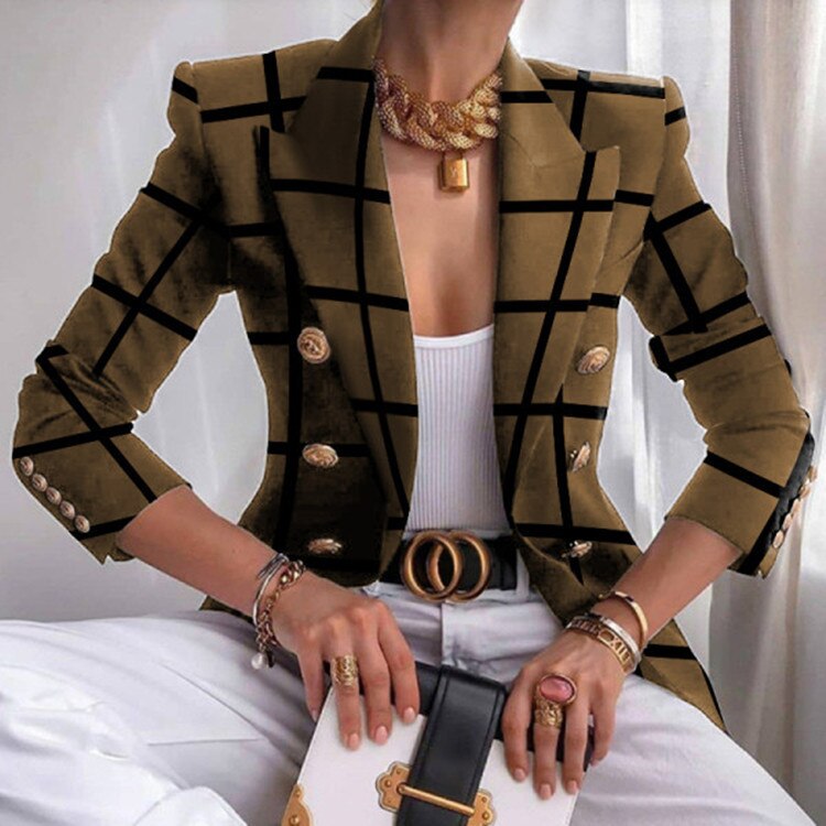 Plus Size Elegant Butterfly Blazer