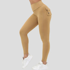 Pockets Yoga Pants High Waist Workout Fitness Running Tights Female Push Up Sports Leggings