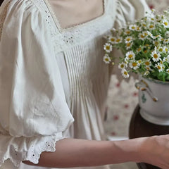 Princess Puff Sleeve Lounge Dress