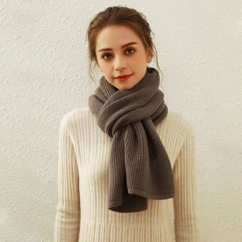 Cashmere Scarf for - Thick and Warm Winter Scarf