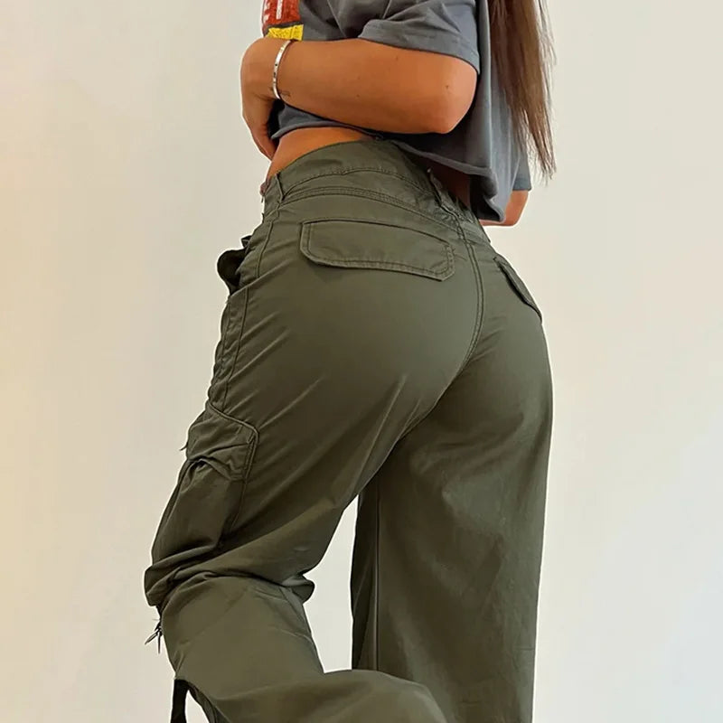 Harajuku Streetwear High Waist Hip Hop Wide Leg Y2k Oversize Vintage Pants