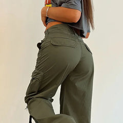 Harajuku Streetwear High Waist Hip Hop Wide Leg Y2k Oversize Vintage Pants