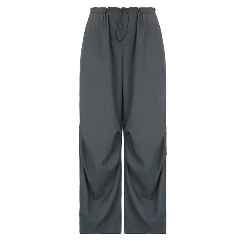 Vintage Hip Hop Parachute Harajuku Streetwear Oversized Wide Pants