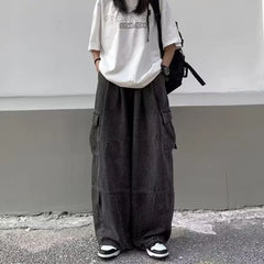 Streetwear Parachute Cargo Harajuku Track Training Pants