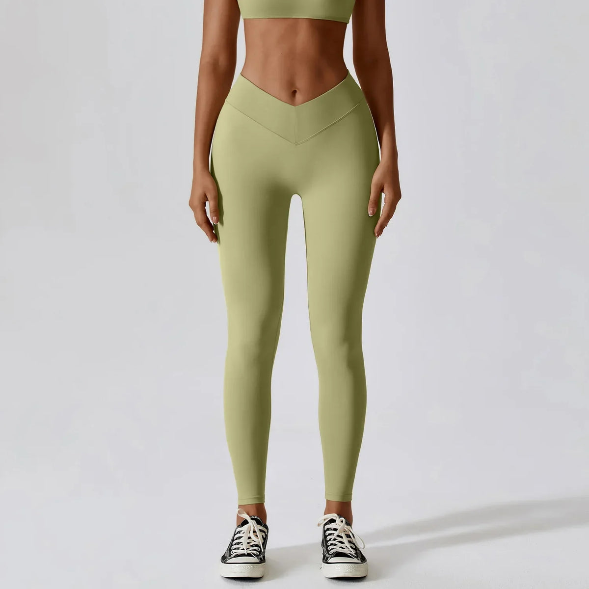 Running Train Waist Comforts Fitness Workout Tights Yoga Clothes Female Sports Leggings