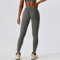 Running Waist Tights Push Up Train Jogging Pants Stretch Breathable Sports Leggings