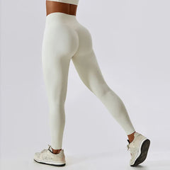 Running Waist Tights Push Up Train Jogging Pants Stretch Breathable Sports Leggings