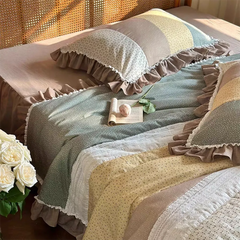 Rustic Handmade Patchwork Bedding Set