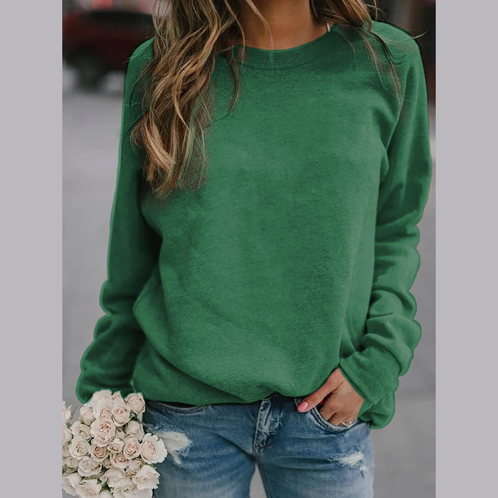 Long Sleeve O Neck T-Shirt