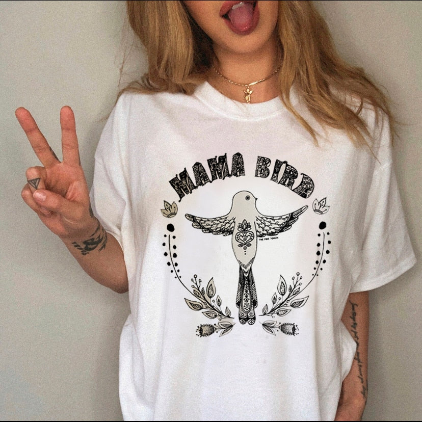 Summer 90s T-shirt Cartoon Printing WomenT-shirt