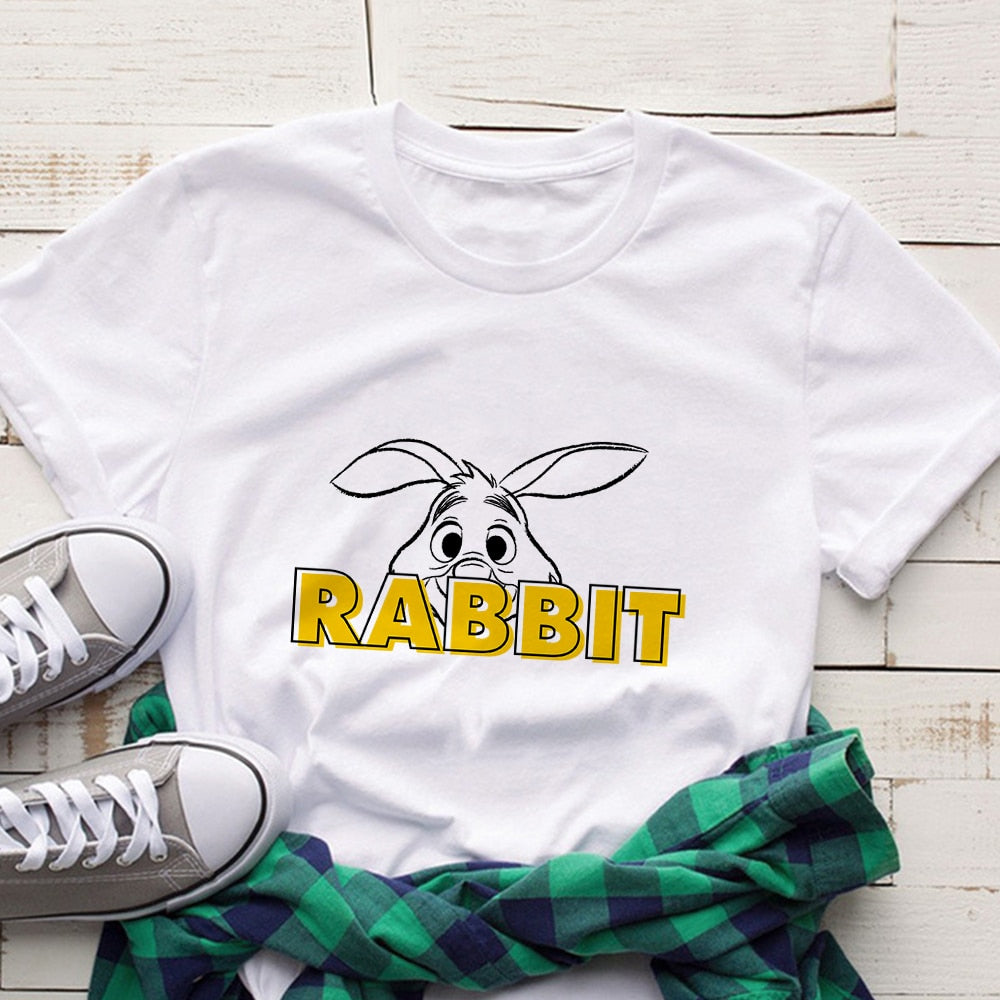 Disney Pooh Bear Kawaii WomenT-shirt