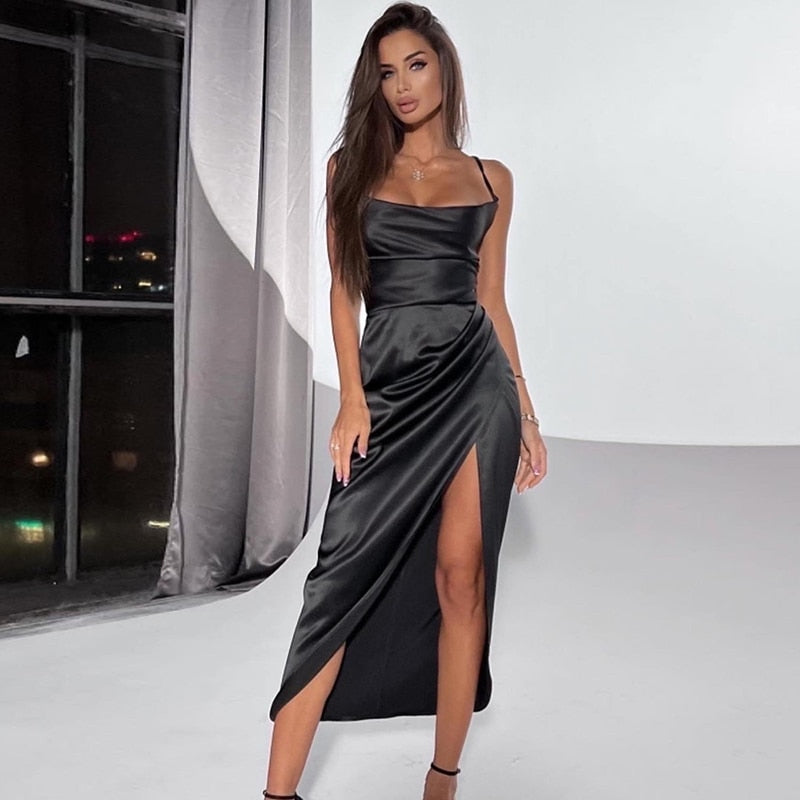 Sleeveless Party Club Evening Backless Bodycon Dress