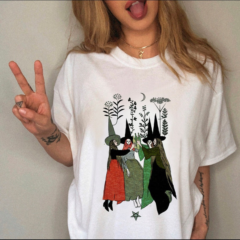 Clothing Print Female Top Short Sleeve Tee
