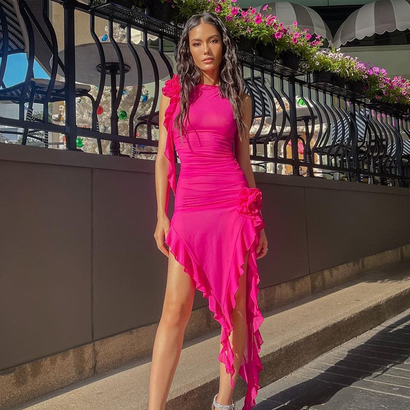 Fringe Sexy Sleeveless Tank Dress