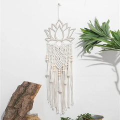 Lotus Flower Macrame Wall Hanging