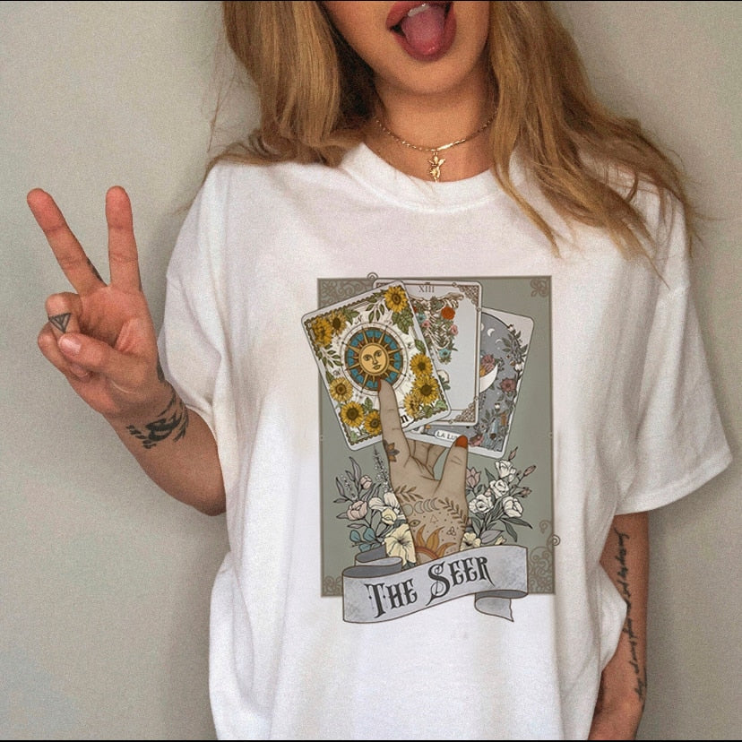 Summer 90s T-shirt Cartoon Printing WomenT-shirt