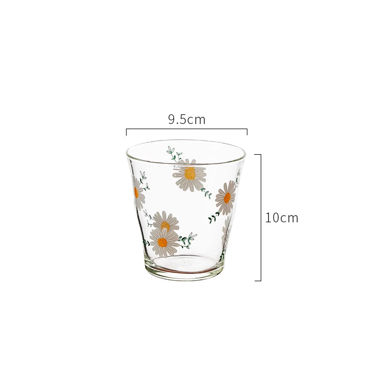 Daisy Glass Cup