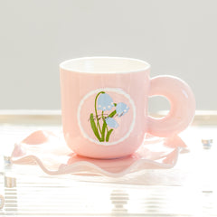 Tulip Lily Rose Ceramics Mug