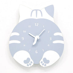 Cartoon Panda Kitty Corgi Bunny Wall Clock