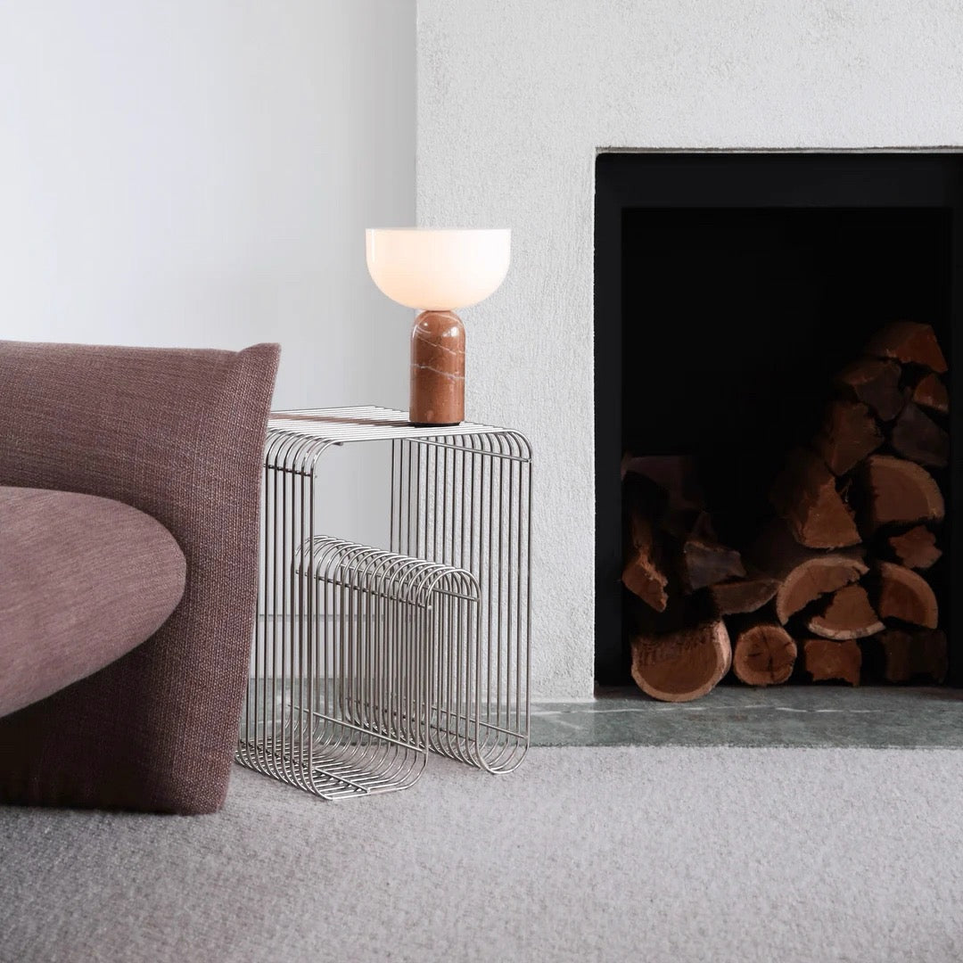 Modern Minimalist Metal Side Table