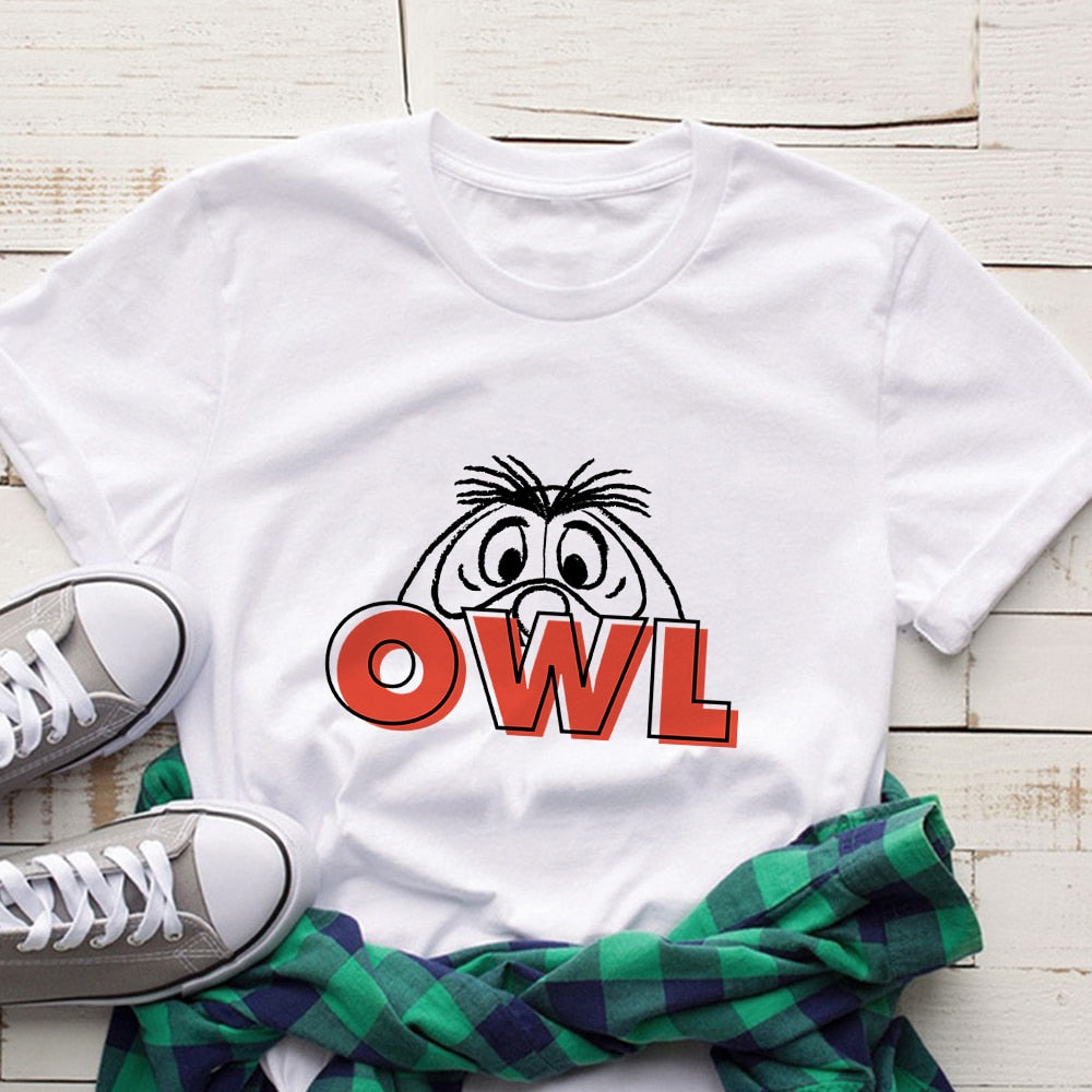 Disney Pooh Bear Kawaii WomenT-shirt