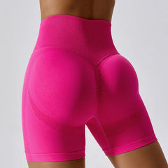 Waist Cycling Shorts Gym Workout Scrunch Push Up Legging Yoga Sports Short