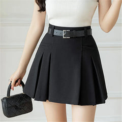 New Summer High Waist Solid Above Knee Length Casual Mini Suit Shorts
