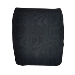 Summer New High Waist Denim Skirts Retro Sexy Tight Hip Blue Basic Casual Skirt