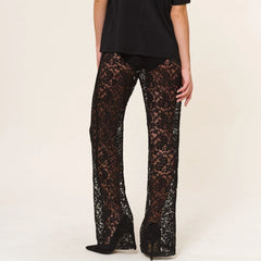 Sheer Lace Transparent Halloween Pants