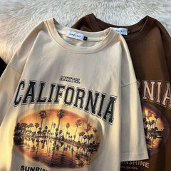 Fashion Y2k Letter Print T-shirt