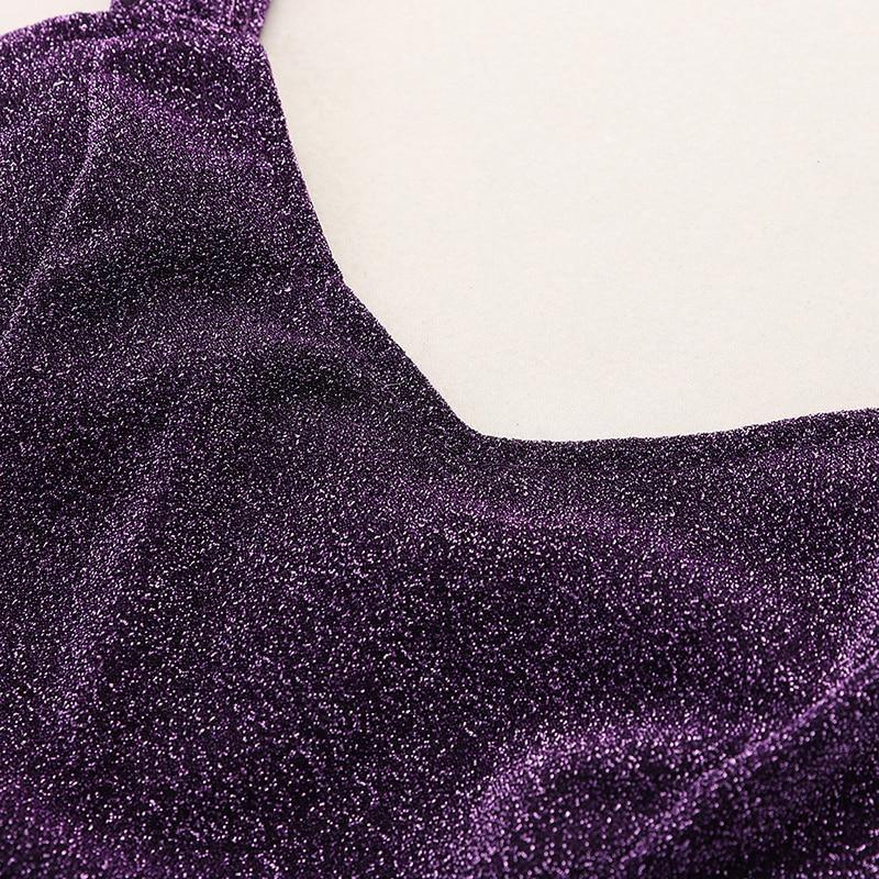 Sleeveless glitter bodycon dress Slim fit spaghetti strap pencil dresses Elegant womens party dress Autumn vestidos mujer