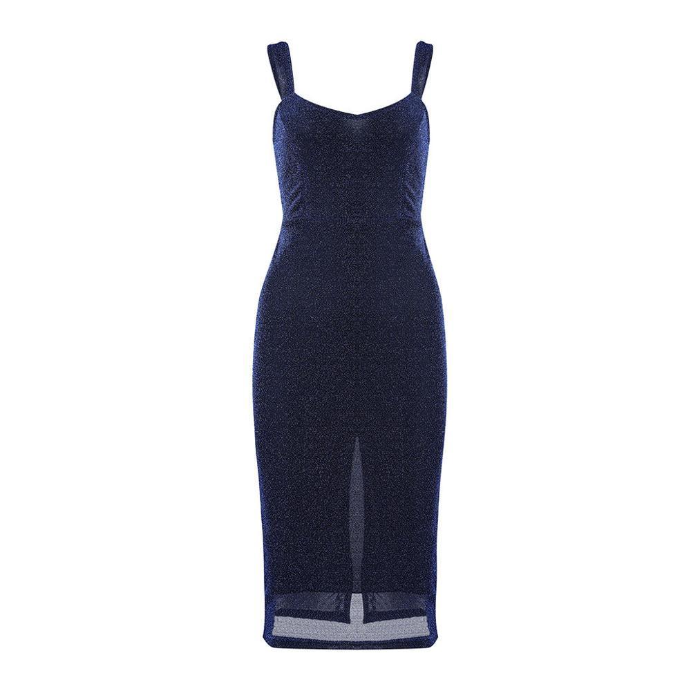 Sleeveless glitter bodycon dress Slim fit spaghetti strap pencil dresses Elegant womens party dress Autumn vestidos mujer